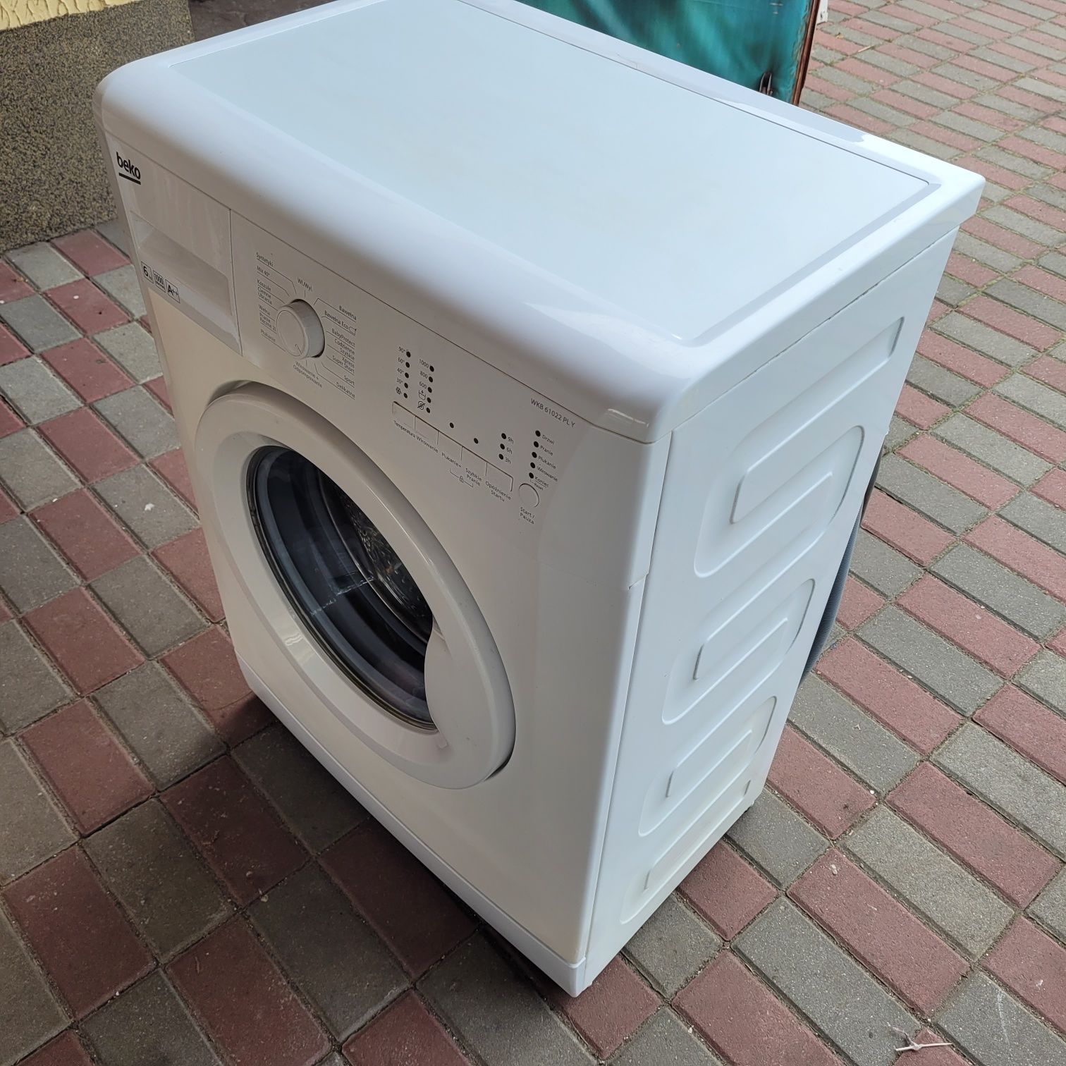 Pralka 6kg wsad 40cm głębokość stan bdb dostępna od 15