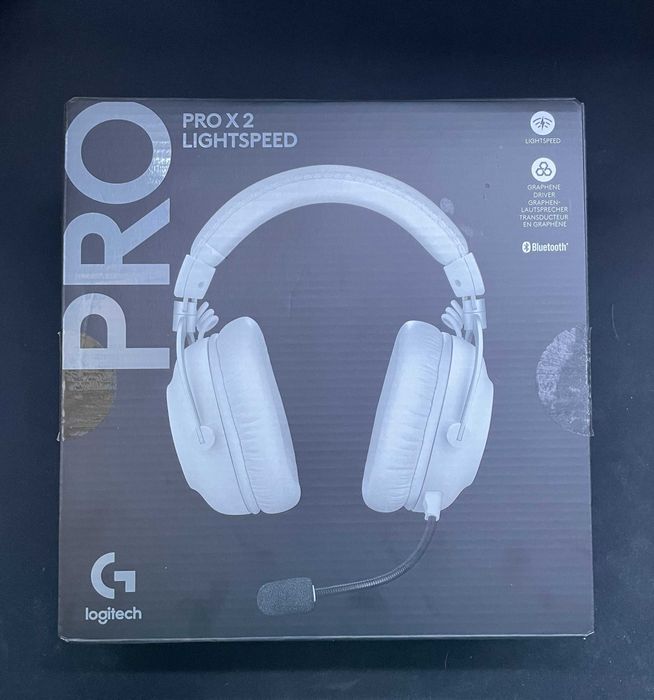 Słuchawki Logitech G PRO X 2 Lightspeed Białe