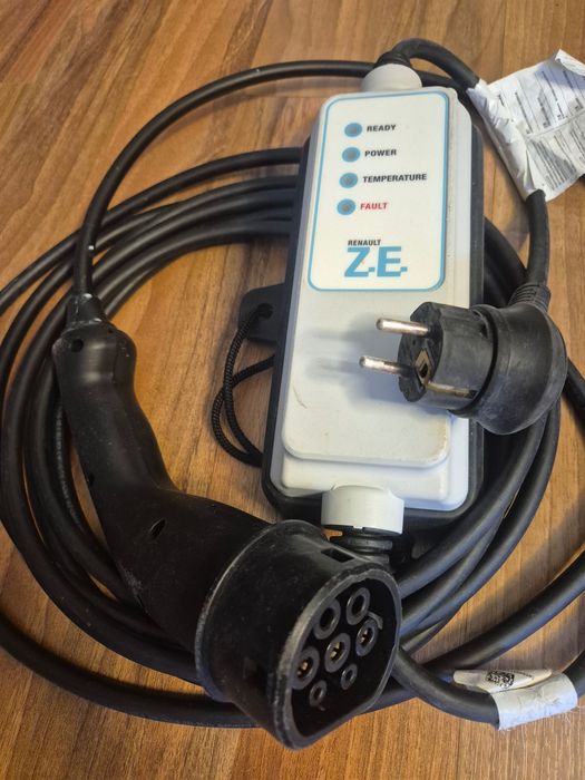 Cabo carregamento para tomada doméstica Renault ZOE