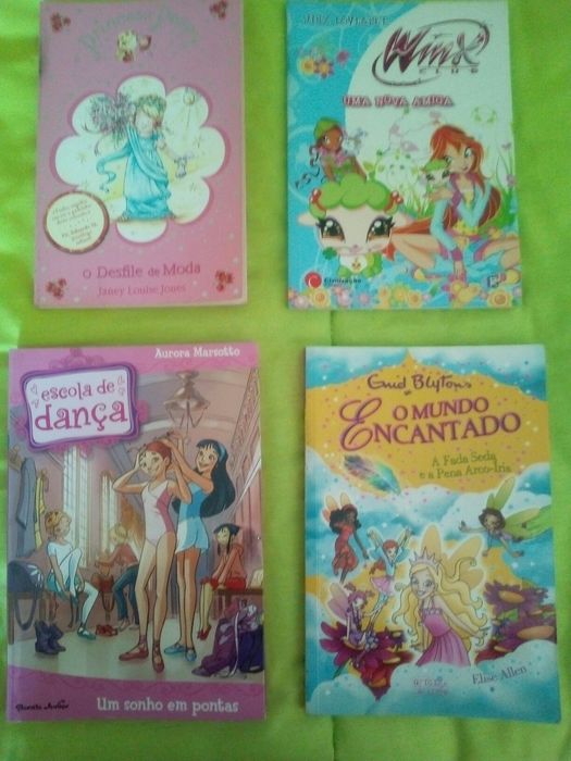 Livros (4 livros de historias)