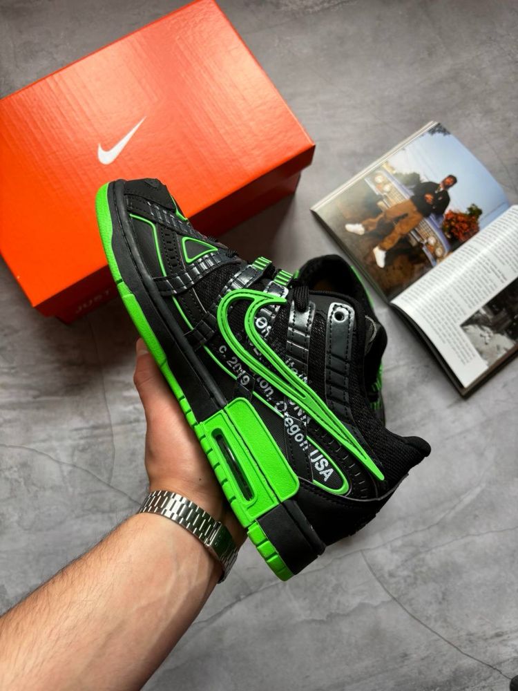 Кросівки Nike Air Rubber Dunk ‘Green Strike’ x Off-White (38-45)