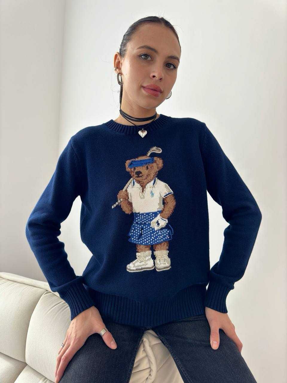 Hit Sweterki Ralph Lauren Misie Bear! Różne kolory i  modele XS S M L