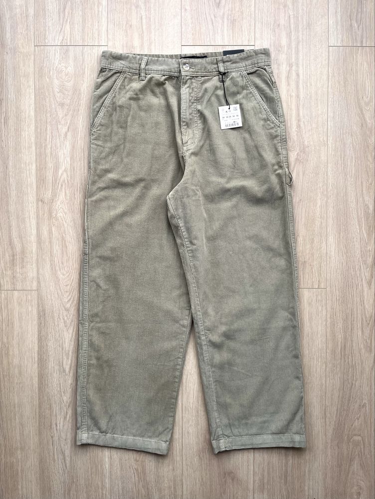 Широкі Штани Pull&Bear (L) Wide Leg Pants Оригінал Широкие Штаны брюки