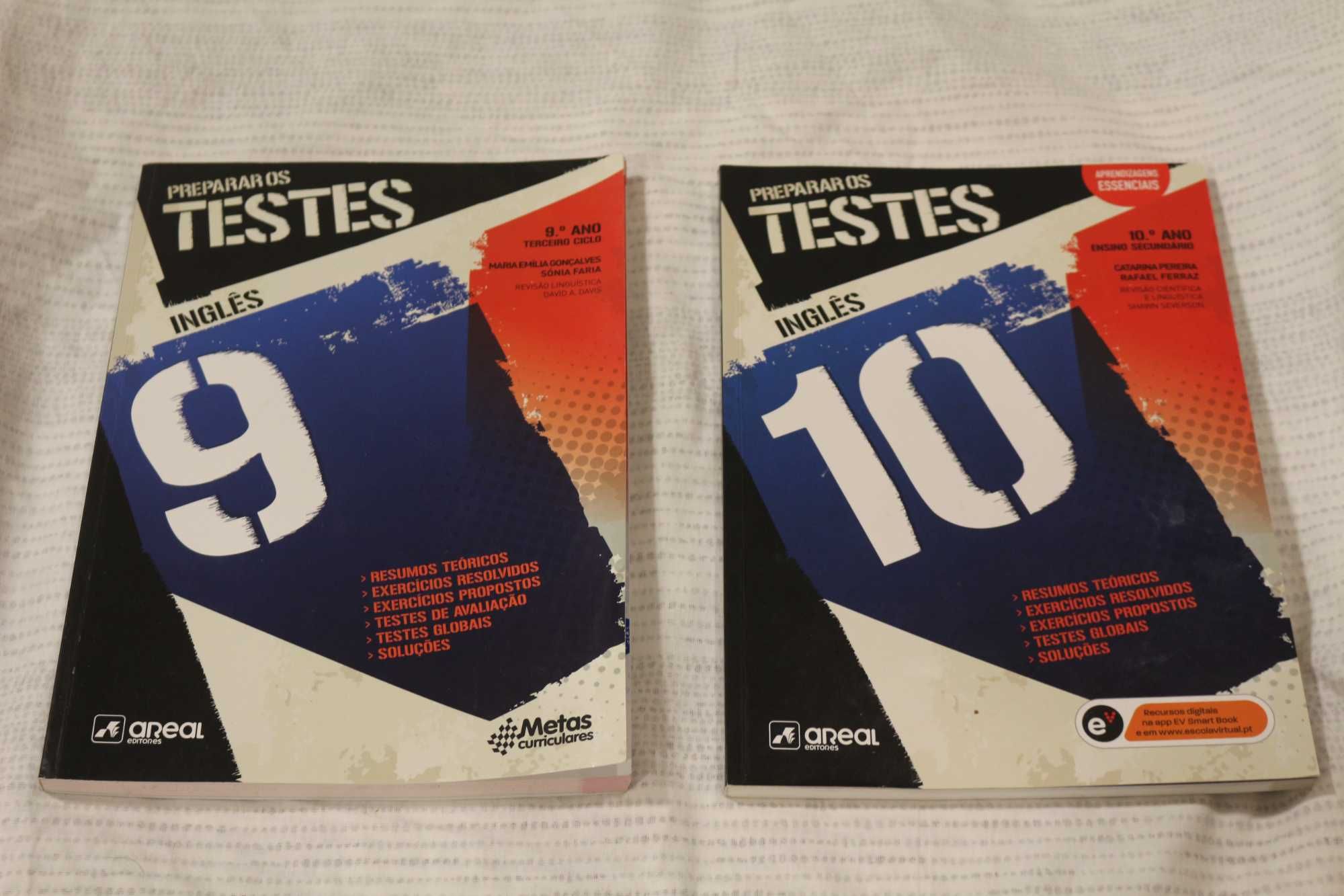 Livro de exercícios "Preparar os Testes" - AREAL