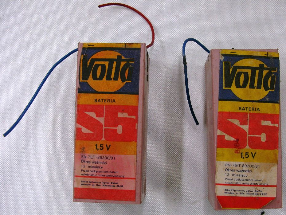 VOLTA akumulator bateria S5 1,5V demobil PRL