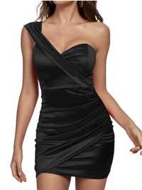 Чорна міні сукня плаття платье