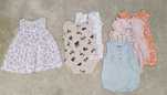 Nowe rampersy, body, sukienka