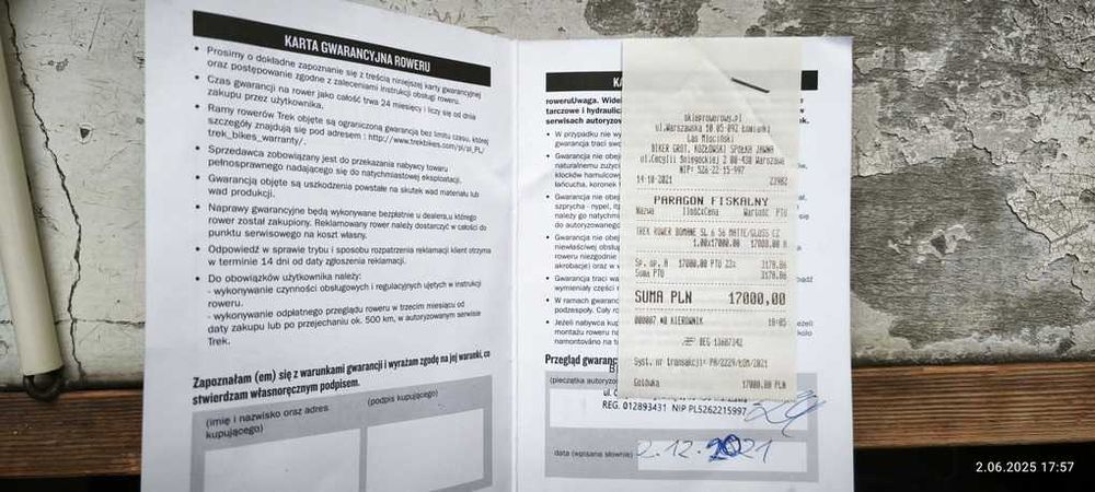 Trek Domane SL 6 używany rower rozmiar 56