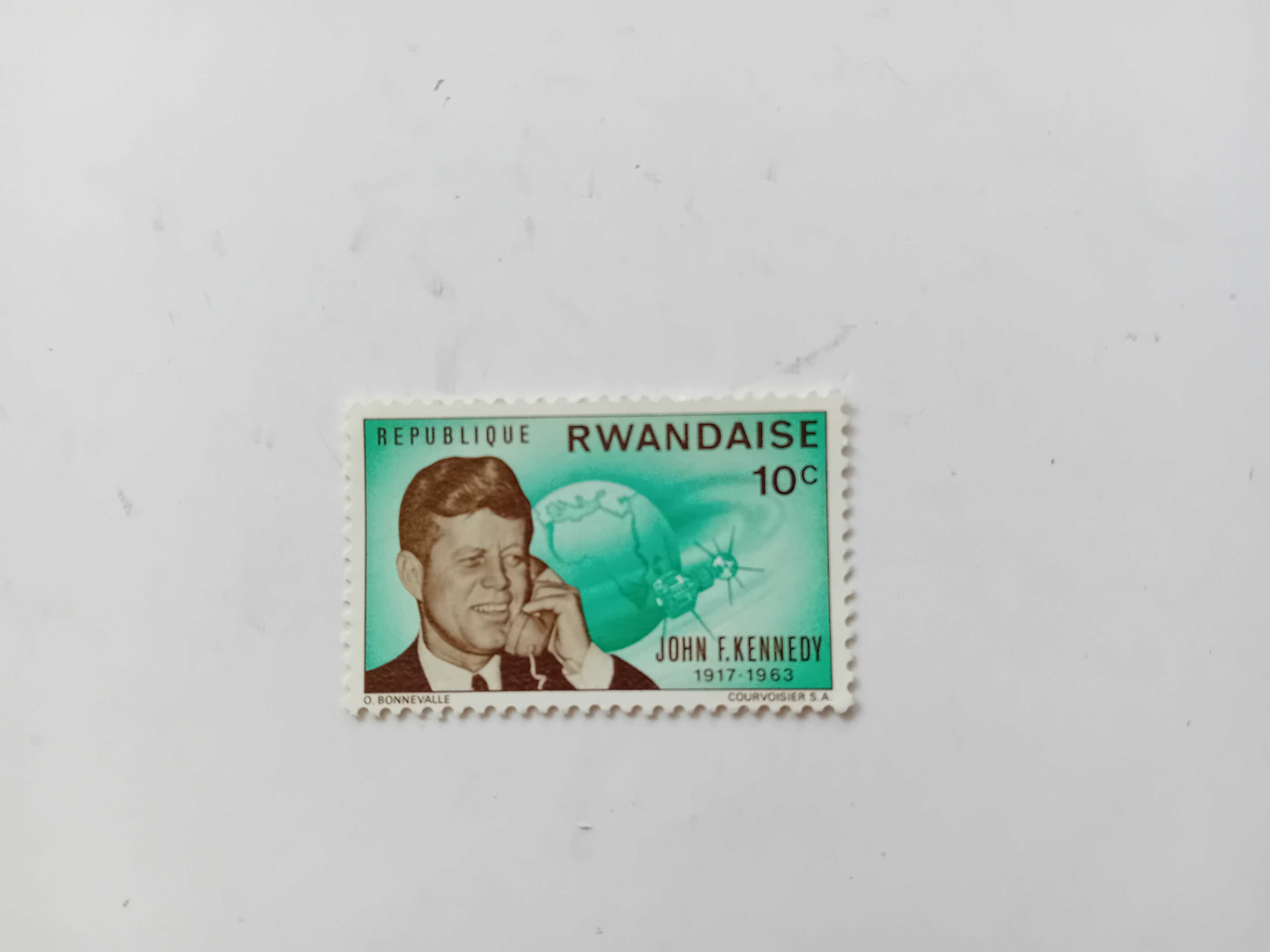 John F. Kennedy 1965 r- Rwanda