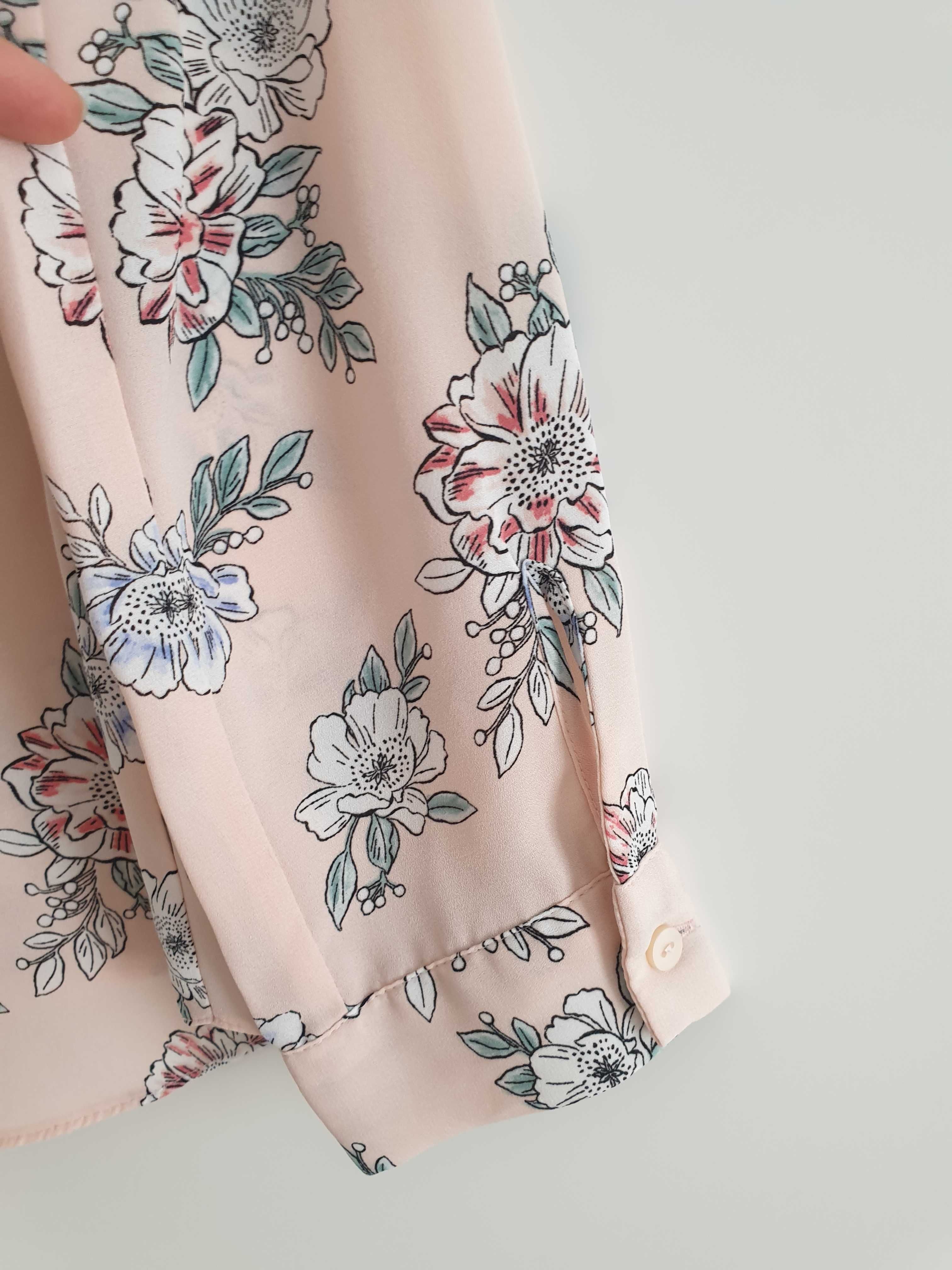 Bluzka koszula Primark w kwiaty, rozmiar 36, NOWA