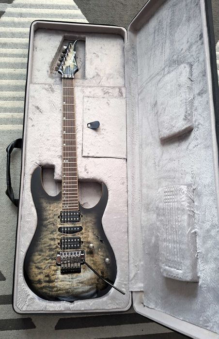 Gitara elektryczna Ibanez RG970QMZ Premium + Futerał Soft Case