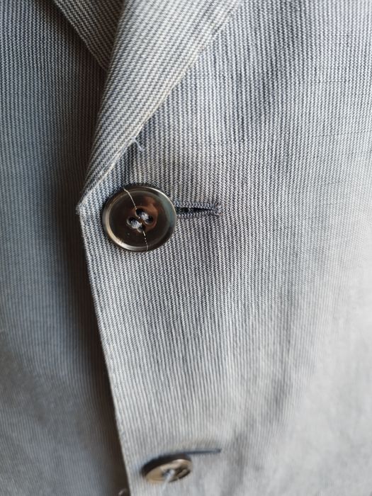 Marynarka jedwab i len Zegna