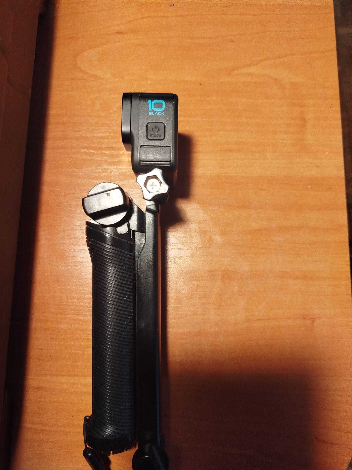 GoPro HERO10 Black Like New + Selfie Stick – Ready to Roll