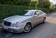 Mercedes CLK 200Kompressor Automat 163Km Skóry Szyber Długie Opłaty Fv