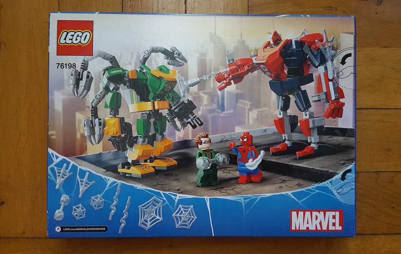 LEGO 76198 Marvel Super Heroes - Bitwa mechów Spider-Mana i Doktora