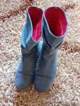 Botas rasas azul