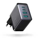 Joyroom ładowarka GaN 67W 4 porty (2x USB, 2x USB C) czarna (TCG02) +