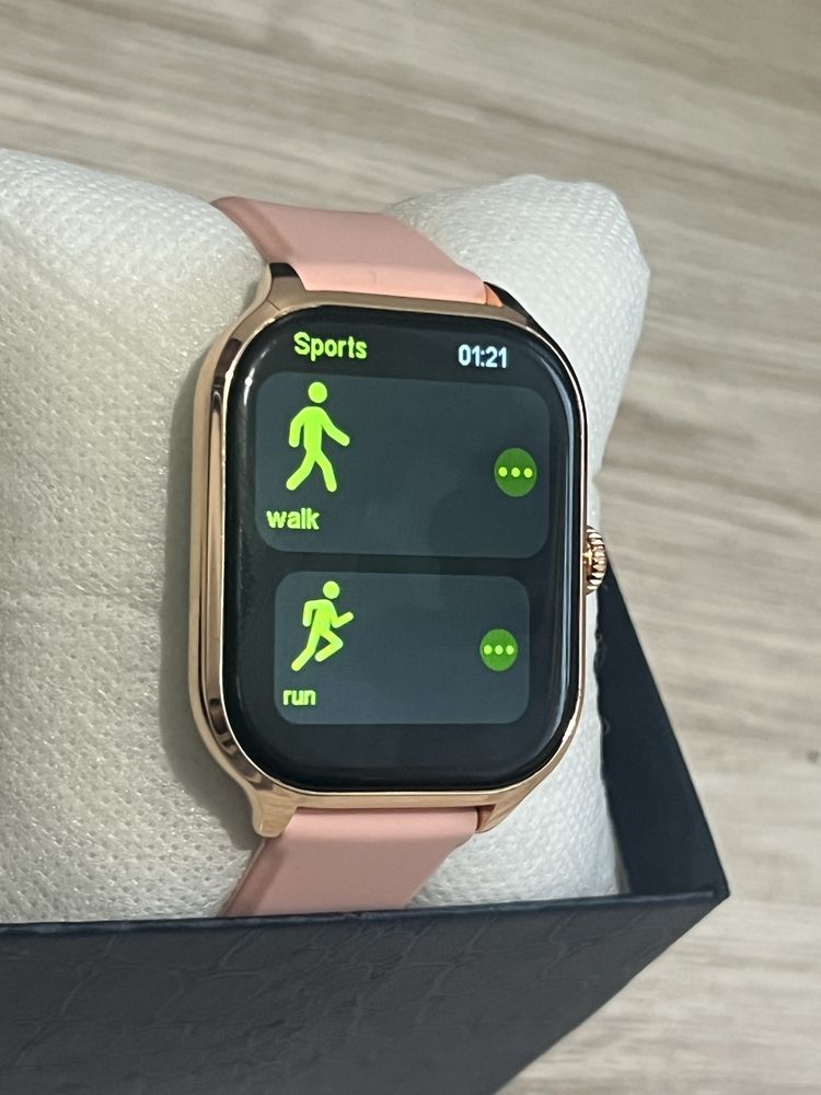 Smartwatch Damski – Nowy, Różowy*