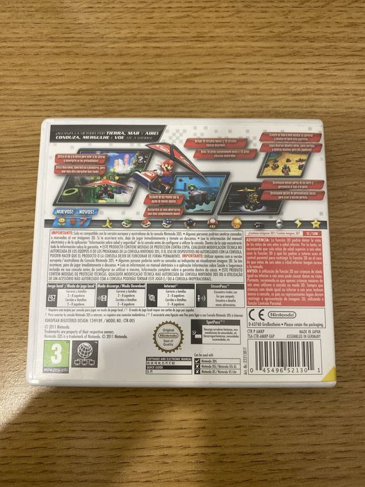 Jogo Mario Kart 7 Nintendo 3DS Usado
