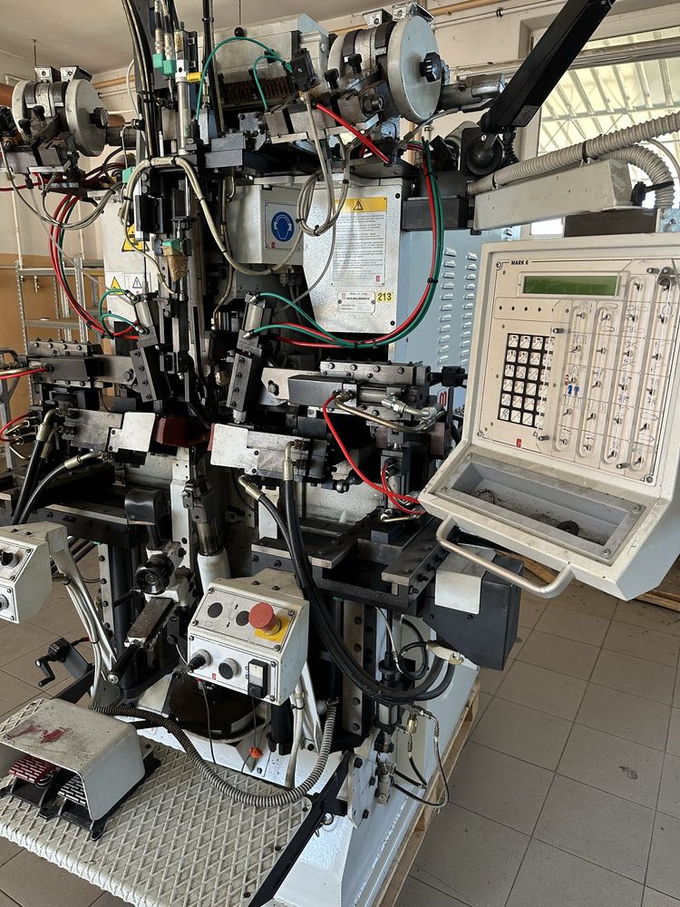 wycinarka atom HS 588 prasa hydrauliczna ćwiekarka maszyny obuwnicze