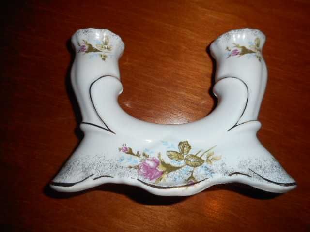 Świecznik porcelana Chodzież