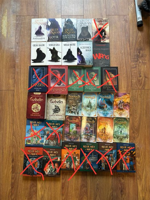 Ksiazki Trudi Canavan/Rafal Kosik/Narnia +inne