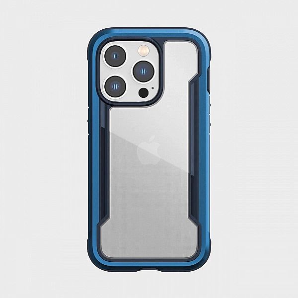 Raptic X-Doria Shield Case etui iPhone 14 Pro pancerny pokrowiec niebi