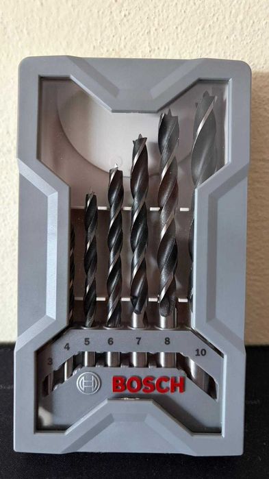 Conjunto BOSCH de 7 brocas para madeira *Novo