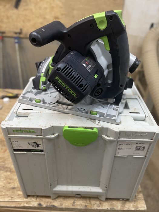 Zagłebiarka Festool TS55 FEBQ szyna Gratis