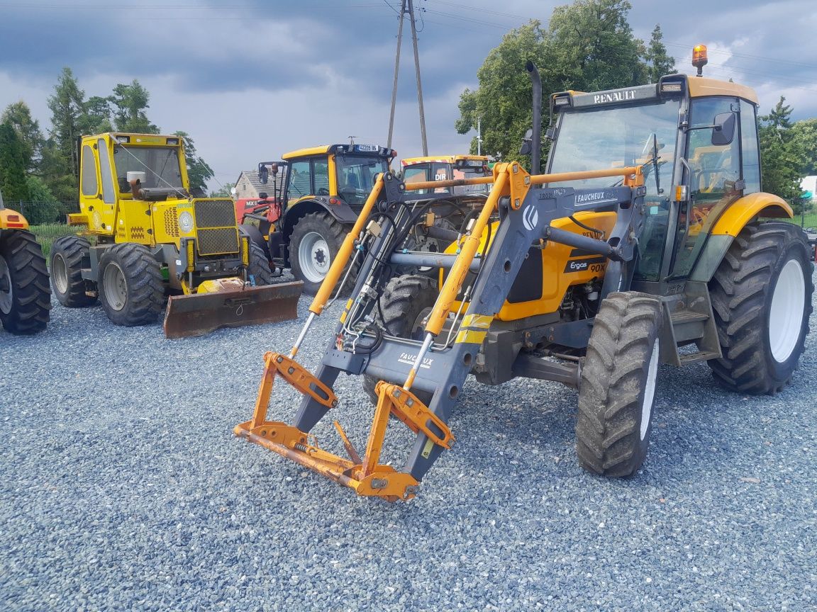 RENAULT Ergos z ładowaczem jak deutz fahr zetor case same mtz massey