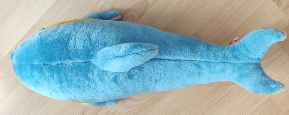 Duży 63 cm pluszak delfin - zabawka przytulanka