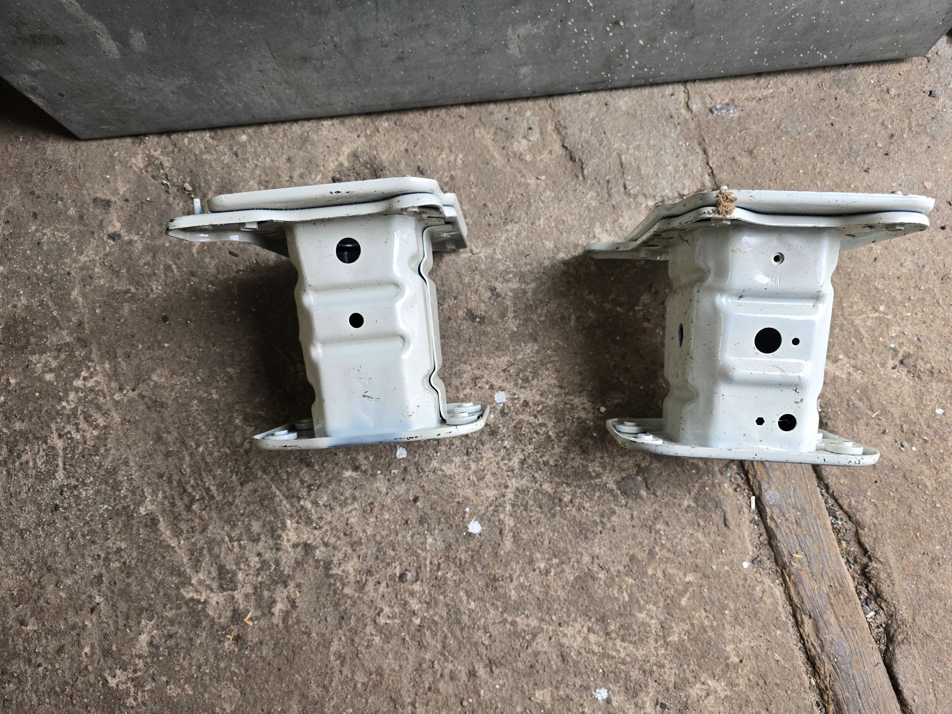 strefy zgniotu Chevrolet Captiva komplet