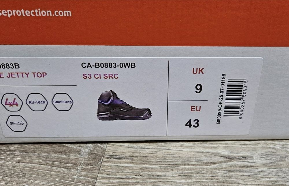 Buty robocze Base nr 43 trzewiki bhp nowe