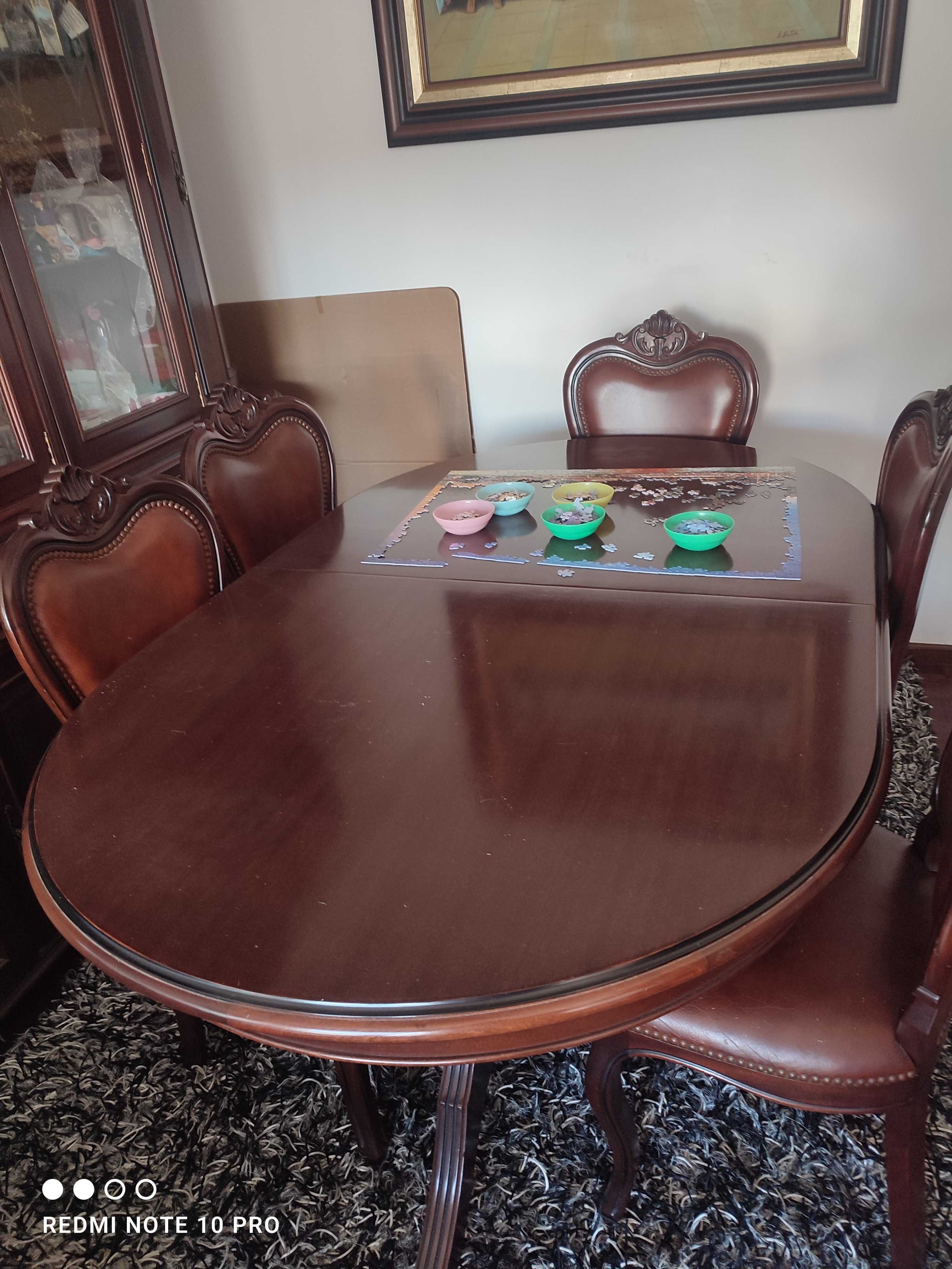 Armário com ou sem mesa com 6 cadeiras