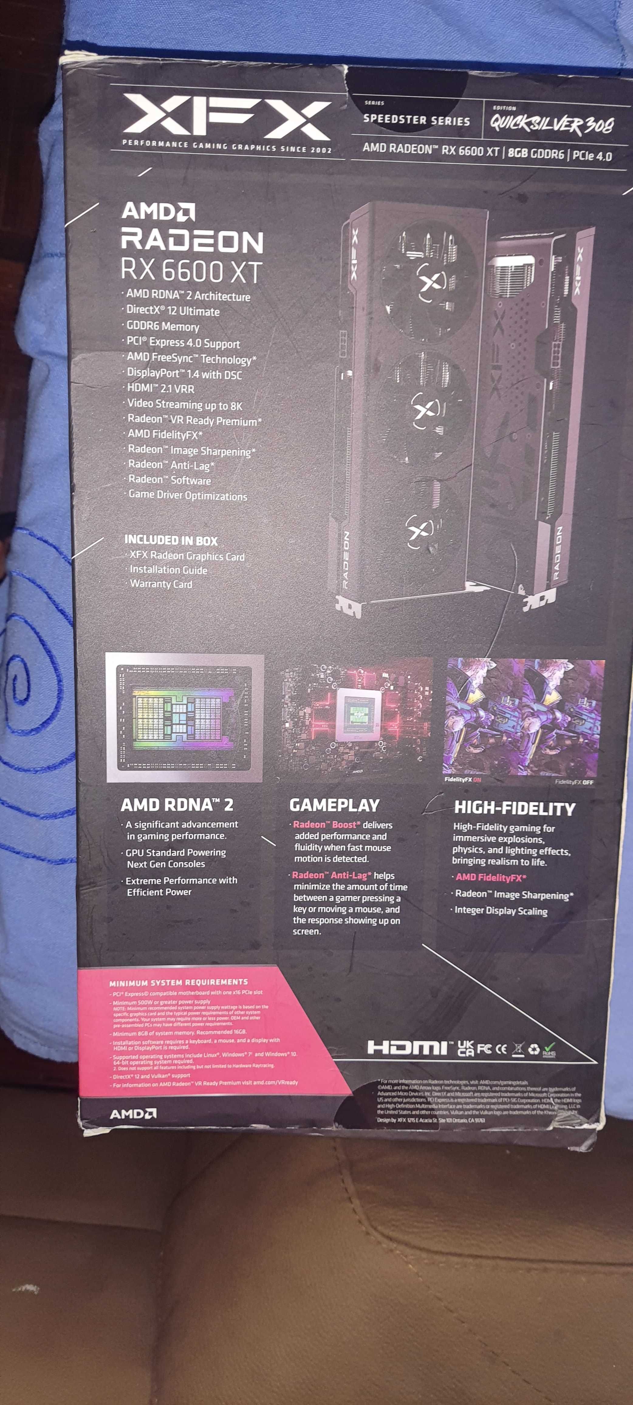AMD Rx 6600XT 8GB