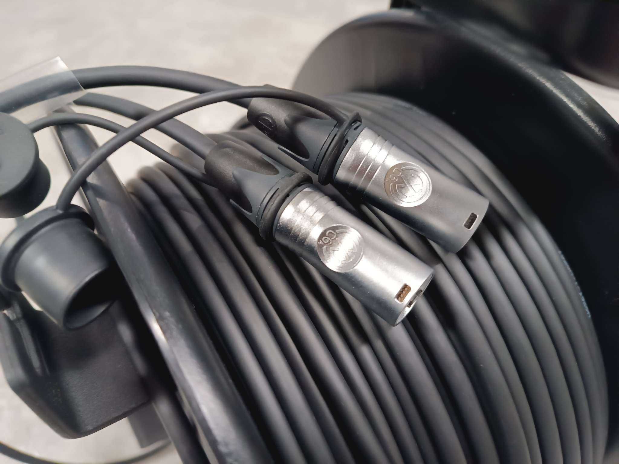 Skrętka mobilna Cat.6A FSTP Neutrik EtherCon RJ45 Kabel na bębnie 80m