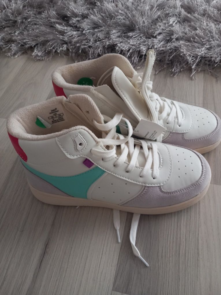 Zara sneakersy, buty, nowe, rozmiar 37