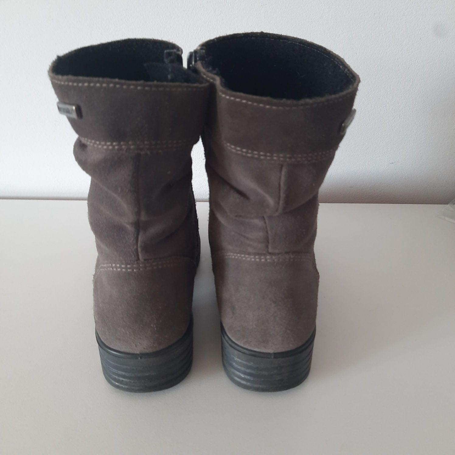 Buty kozaki skórzane jesienne r.31