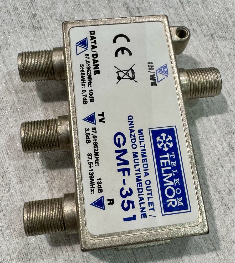 Gniazdo multimedialne Telmor GMF-351