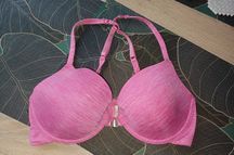 Biustonosz  rozowy fajny tyl 75 c