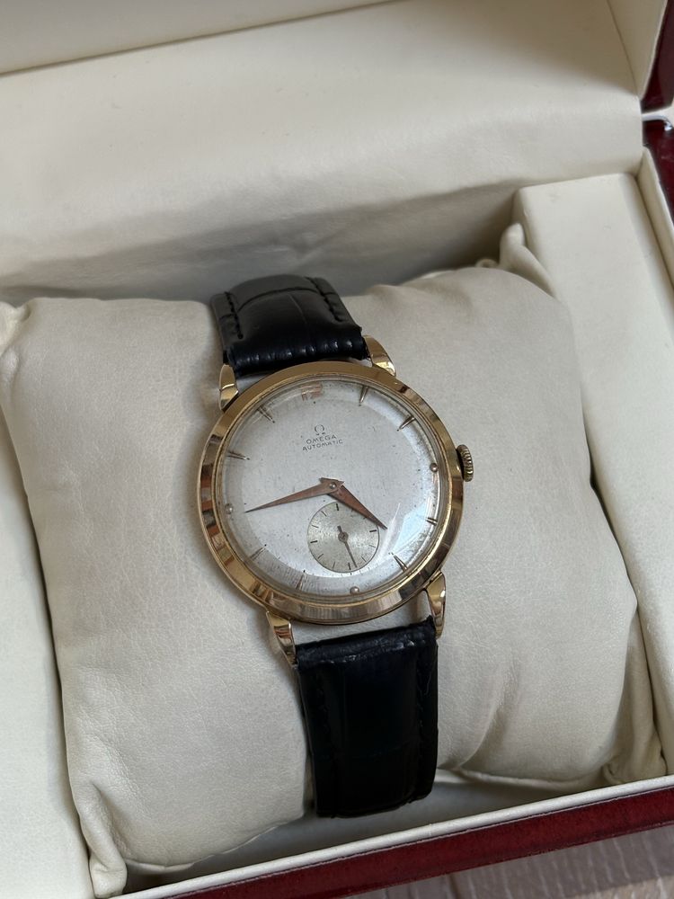 Złoty Zegarek Omega Złoto 18k 0,750  Bumper Automat Vintage OKAZJA