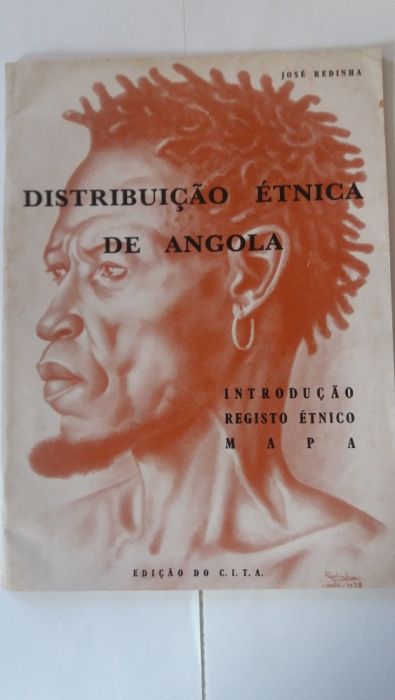 Distribuição Étnica de ANGOLA. - 1962 - Redinha. (José)