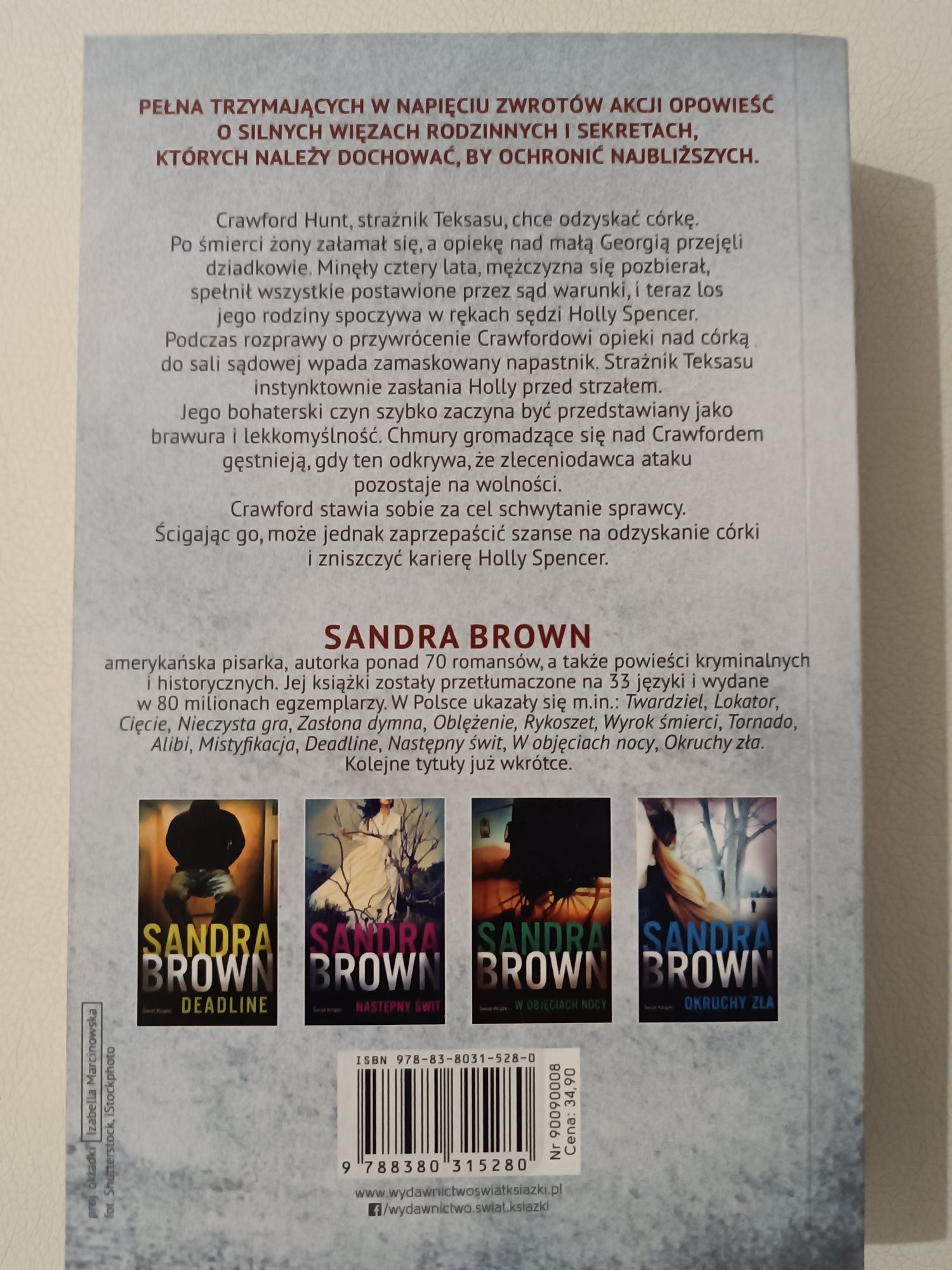 "Spięcie" Sandra Brown