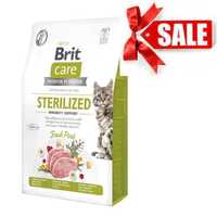 Для стерилізованих котів Brit Care Cat GF Sterilized Immunity Support