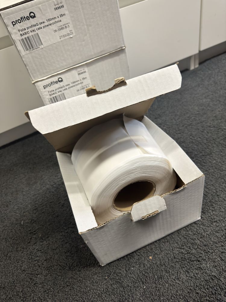 Ciepły montaż Folia Profiteq Basic Zewnętrzna Samoprzylepna 100 Mm
