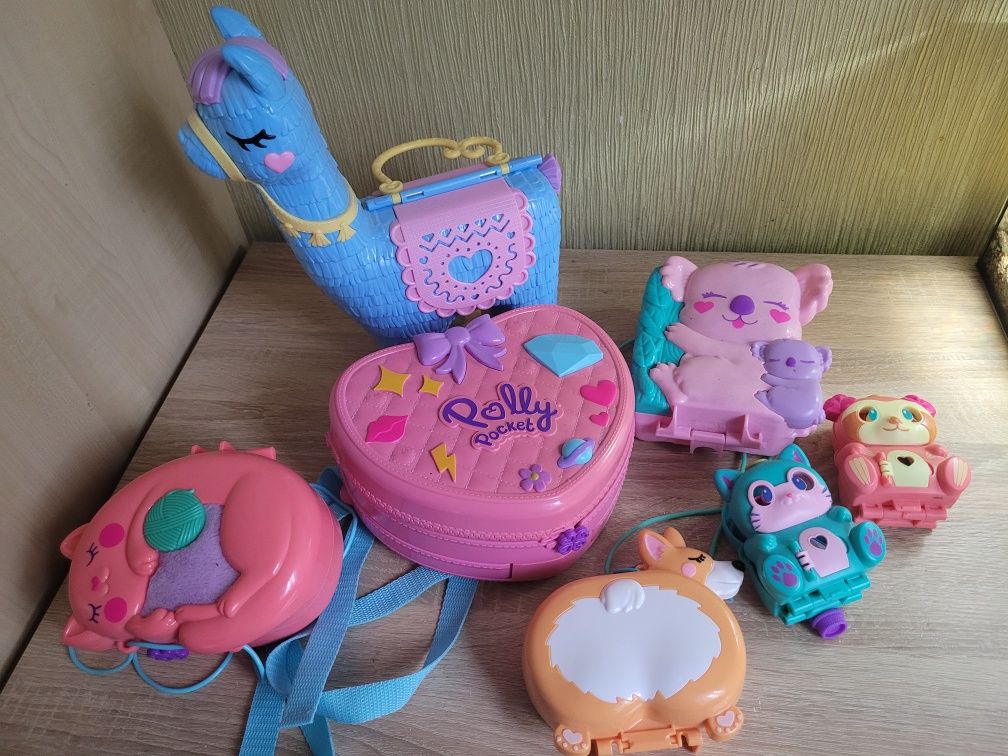 Polly Pocket duży zestaw