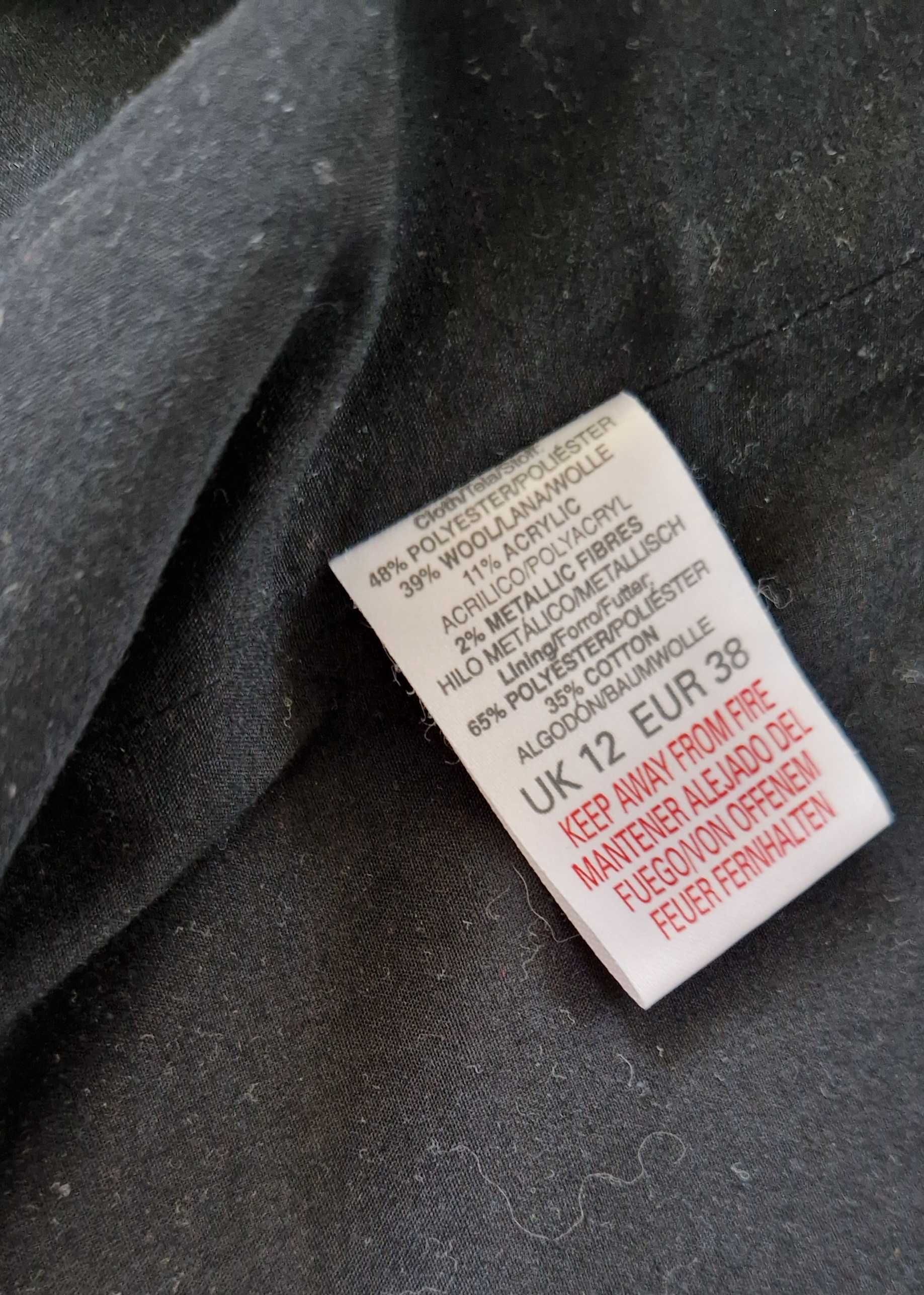 Bolerko, kamizelka, narzutka z błyszczacą nitką River Island L