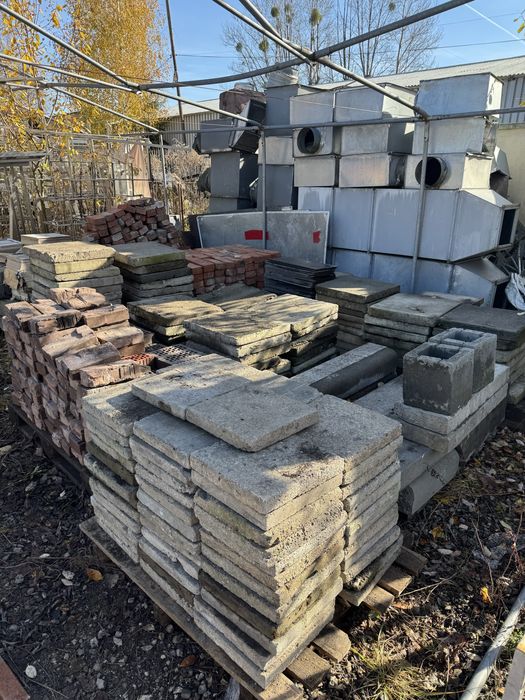 Wturne materialy budowlane kafle bruk plyty betonowe