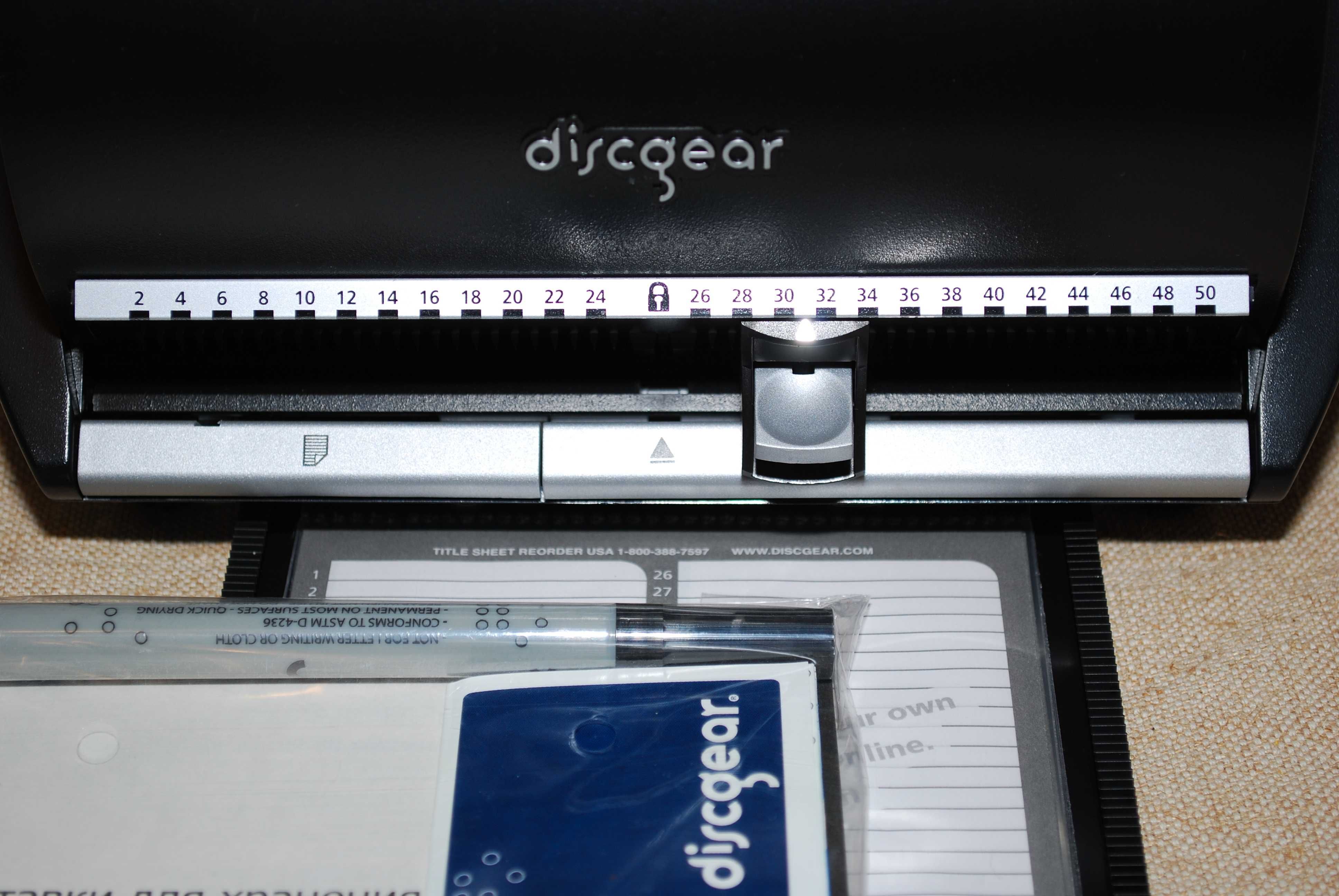 Органайзер для зберігання CD DVD дисків Discgear Selector 50