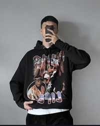 Thug life 2PAC merchandise oversized hoodie (худі)